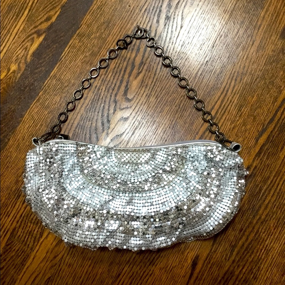 Silver Chainmail Bag
